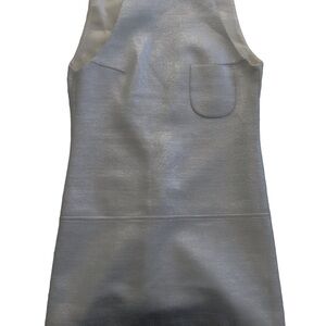 Mango Silver Sleeveless Shift Dress